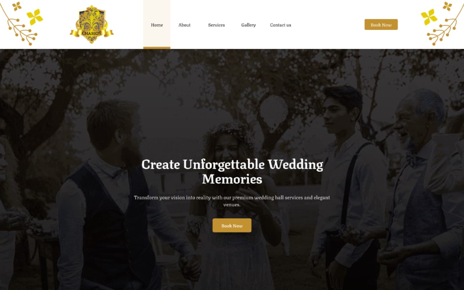 The Golden Chariot home page